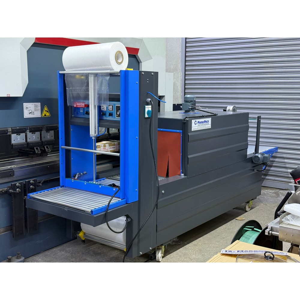 Makropack PE60 Yarı Otomatik Polietilen Shrink Makinesi
