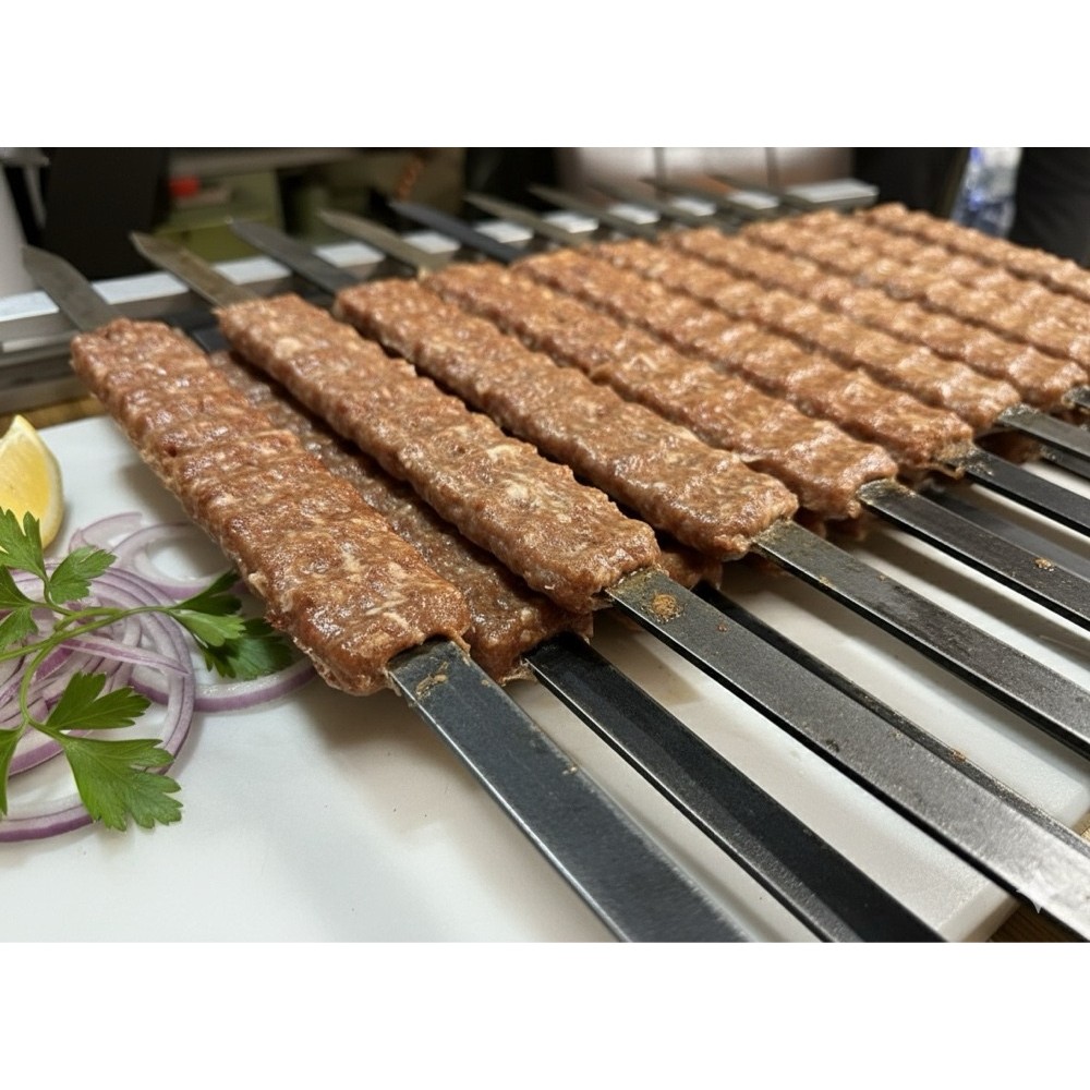 Akse Adana Kebap Basma Makinesi 100 Gr AKS100