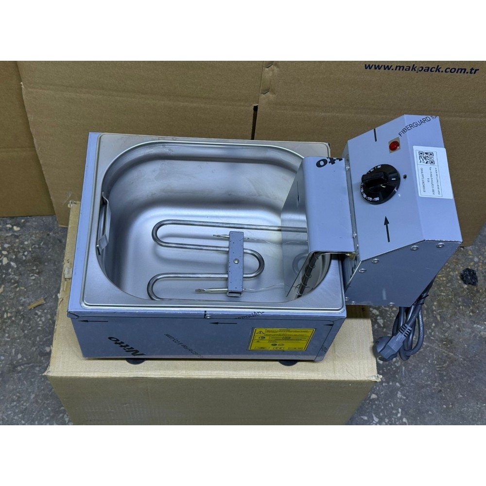 Akse Ekonomik Fritöz Elektrikli 5 Litre 24x50x20 cm