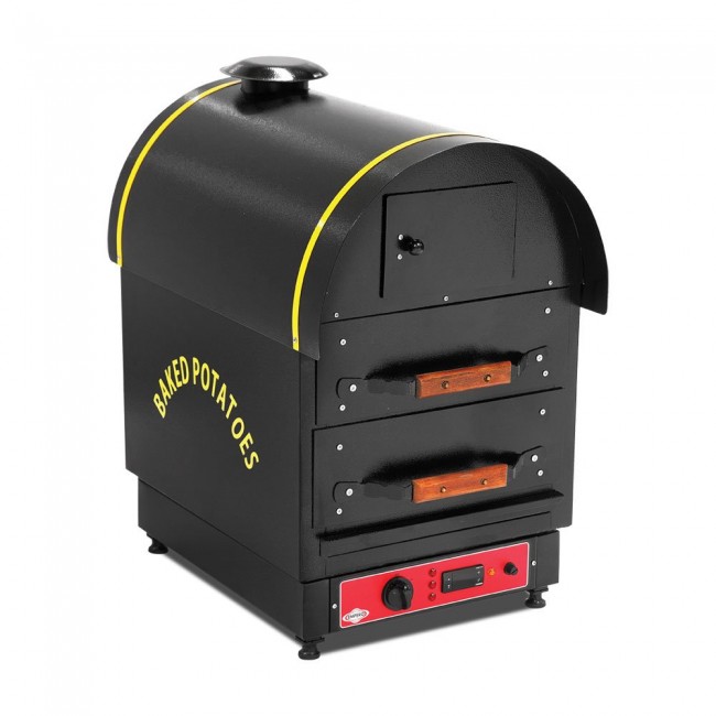 Empero 2 Çekmeceli Kumpir Fırını Gazlı 50x70x95 Cm EMP.KFG.020