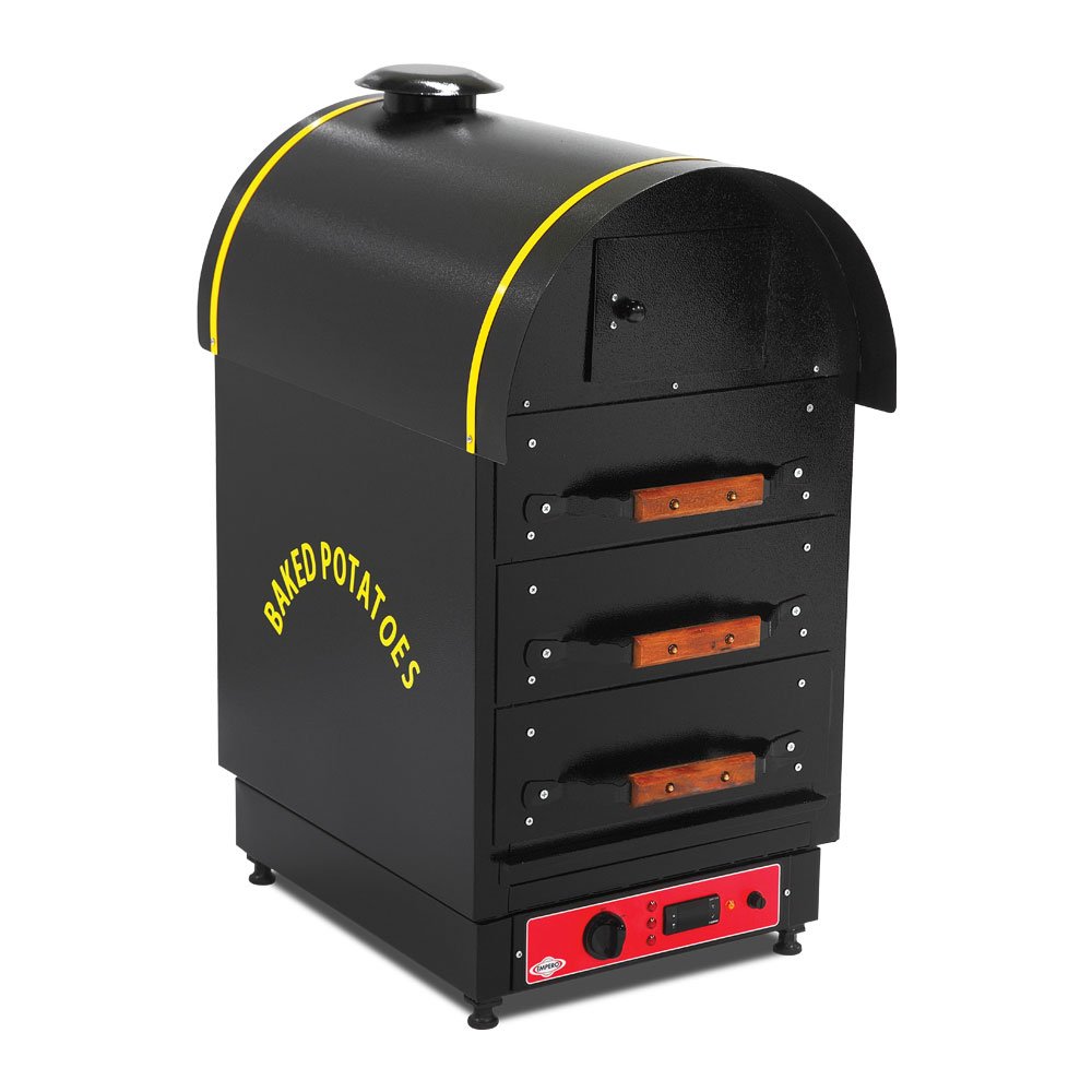 Empero 3 Çekmeceli Kumpir Fırını Gazlı 50x70x120 Cm EMP.KFG.030