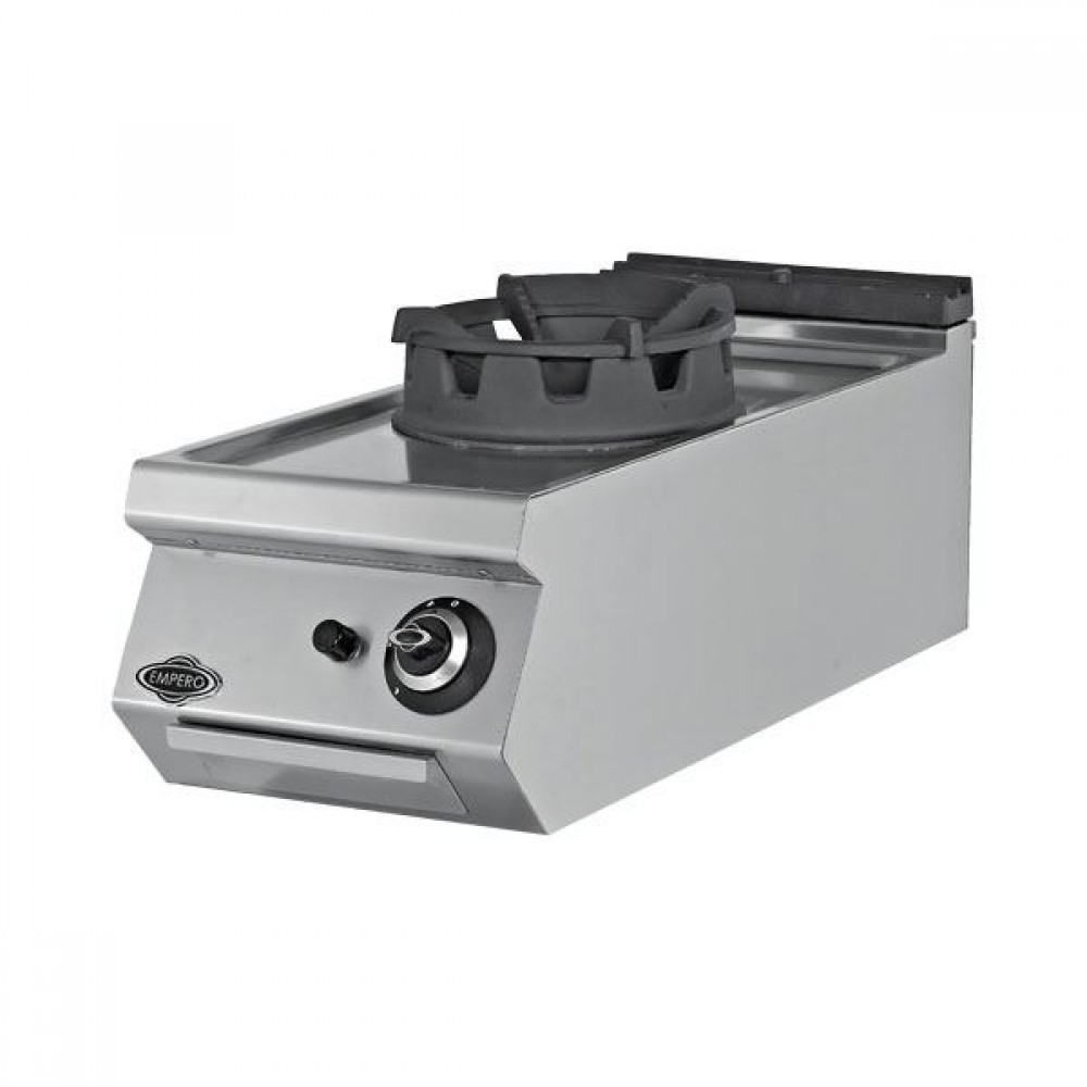 Empero Tek Gözlü Wok Ocak Gazlı Tek Brülorlü 40x90x30 Cm EMP.PLS.9WK010