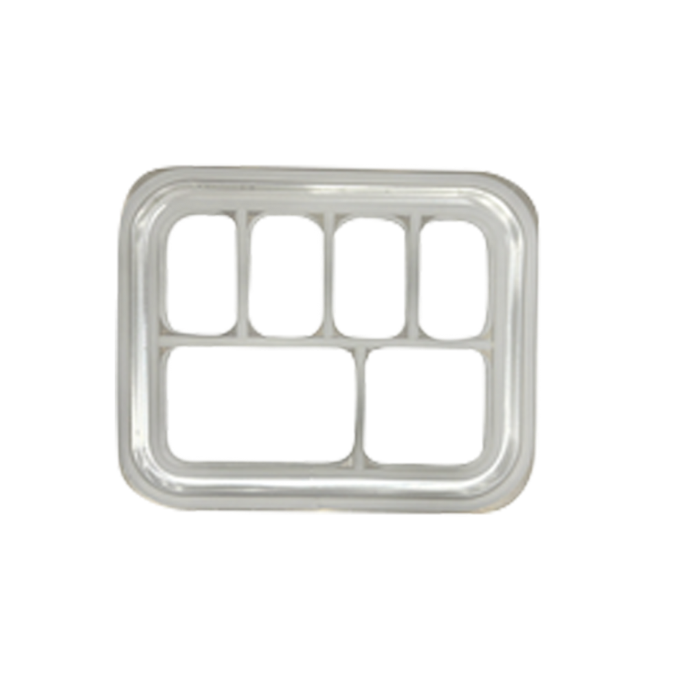 Makpack 6 Bölmeli Tabak Kapatma Kalıbı Kahvaltı Kalıbı 227 x 178 mm