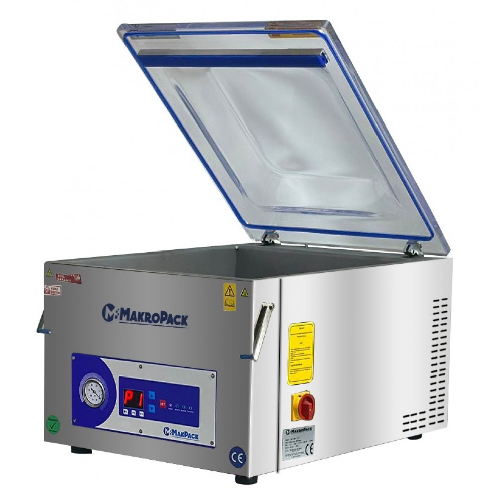 Makropack Derin Hazneli Gıda Vakum Makinesi 45 Cm | Yerli Üretim