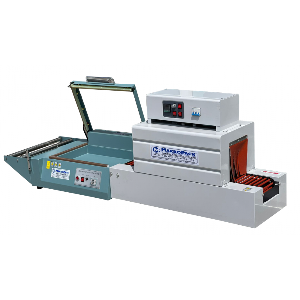 Tünelli Manuel Kesim Shrink Paketleme Makinesi