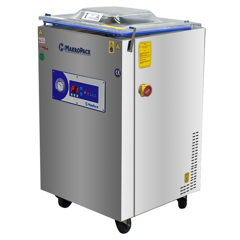 Makropack Ayaklı Vakum Makinesi 41 Cm Çift Çene | Yerli Üretim