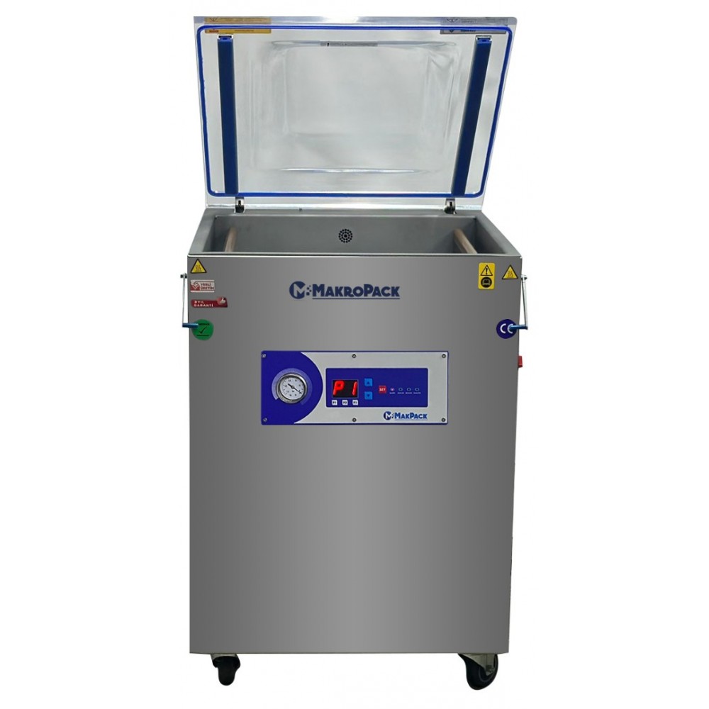 MakroPack 51 Cm Çift Çene Ayaklı Gıda Vakum Paketleme Makinası