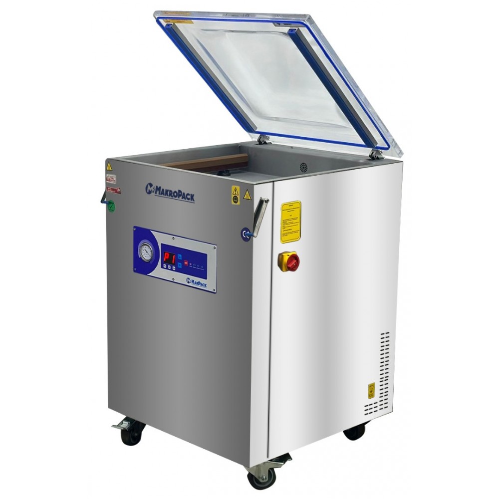 MakroPack 51 Cm Çift Çene Ayaklı Gıda Vakum Paketleme Makinası