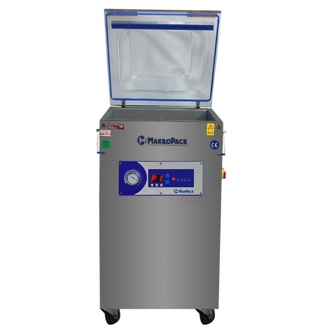 MakroPack Ayaklı Tek Çene Gıda Vakum Makinesi 45 Cm Yerli Üretim