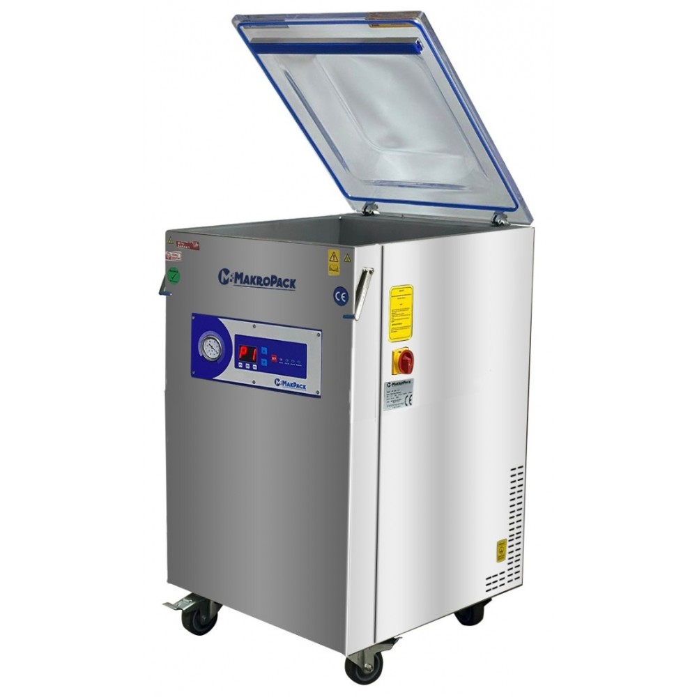 MakroPack Ayaklı Tek Çene Gıda Vakum Makinesi 45 Cm Yerli Üretim