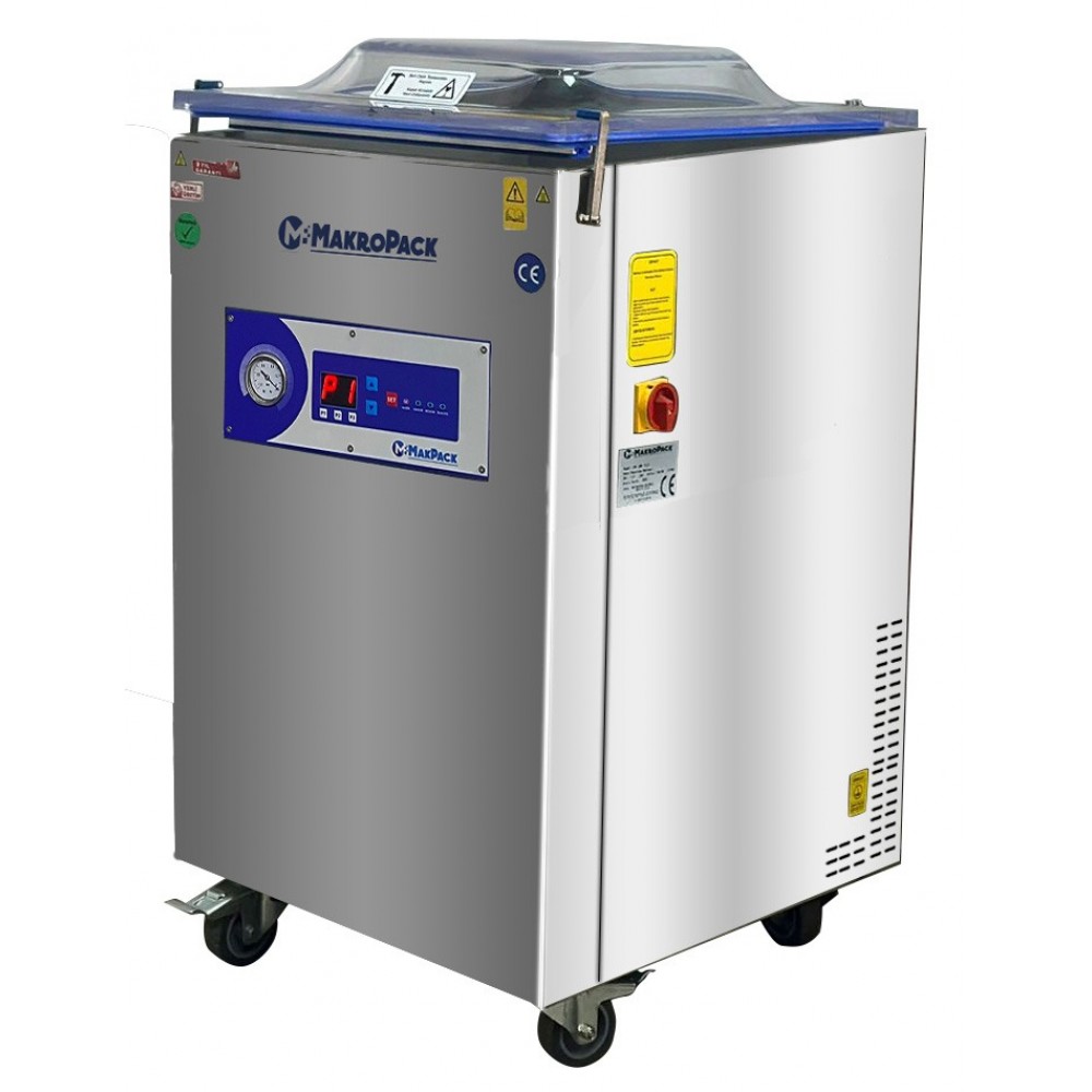 MakroPack Ayaklı Tek Çene Gıda Vakum Makinesi 45 Cm Yerli Üretim