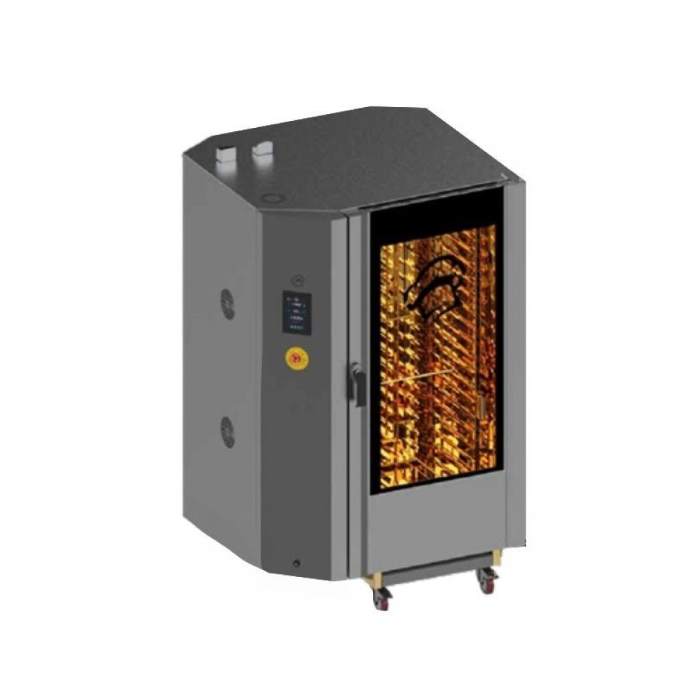 Osimo 40 Tepsili Konveksiyonlu Fırın Dokunmatik Ekran Elektrikli 115x117x187 Cm