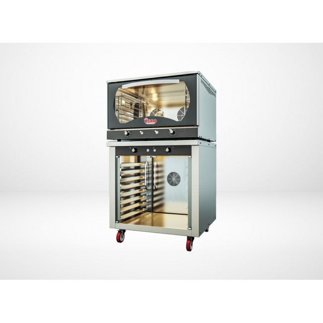 Osimo 4 Lü Tepsili  Patisserie Mayalandırma Fırını Elektrikli 8 Tepsi Kapasiteli 80x75x88 Cm