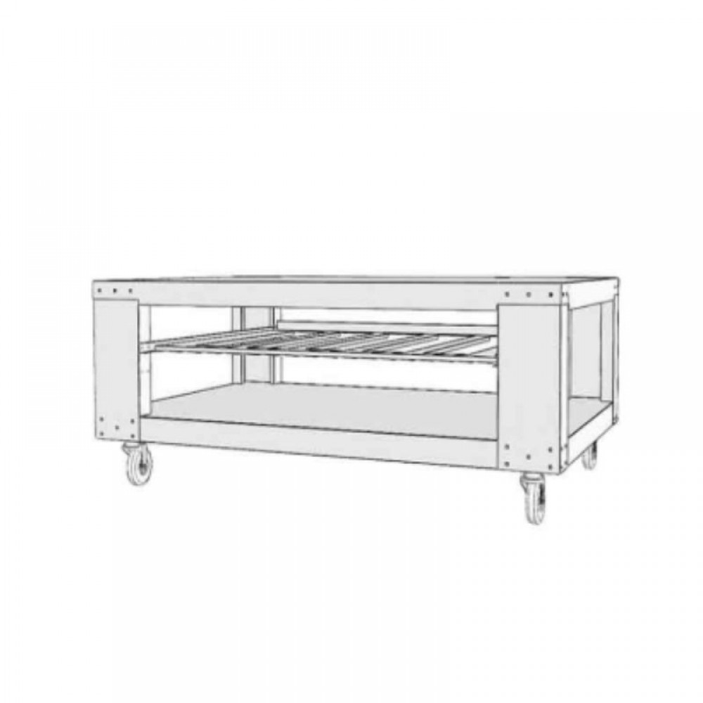 Osimo Mini Modüler Baklava Fırını Alt Standı 99x120x83 Cm