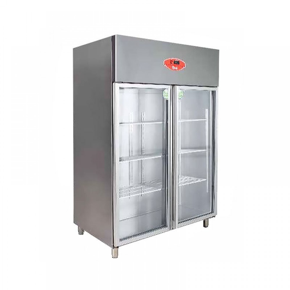 Osimo 2 Cam Kapılı Dik Tip Derin Dondurucu Gastronorm Seri 140x87x210 Cm