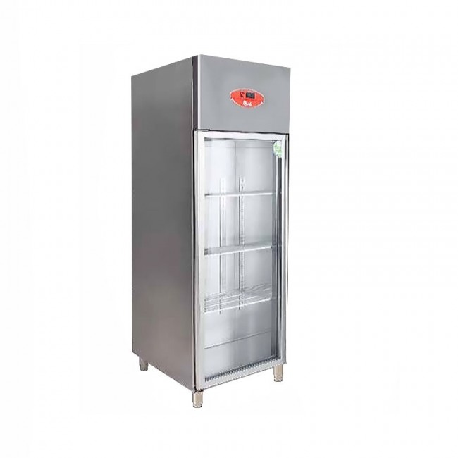Osimo Tek Cam Kapılı Dik Tip Buzdolabı Gastronorm Seri 70x87x210 Cm
