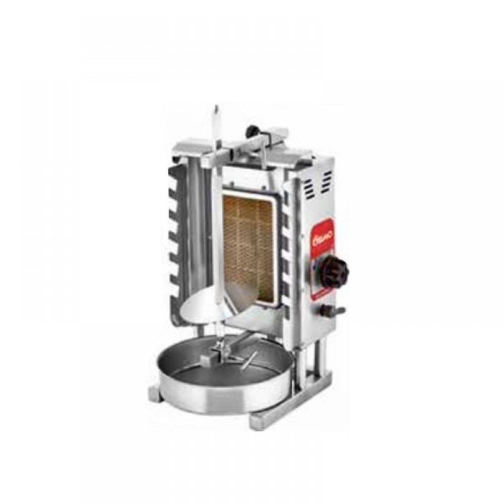 Osimo Tek Radyanlı Döner Ocağı Doğalgazlı ve Lpg Li Motorsuz 32x45x38 Cm