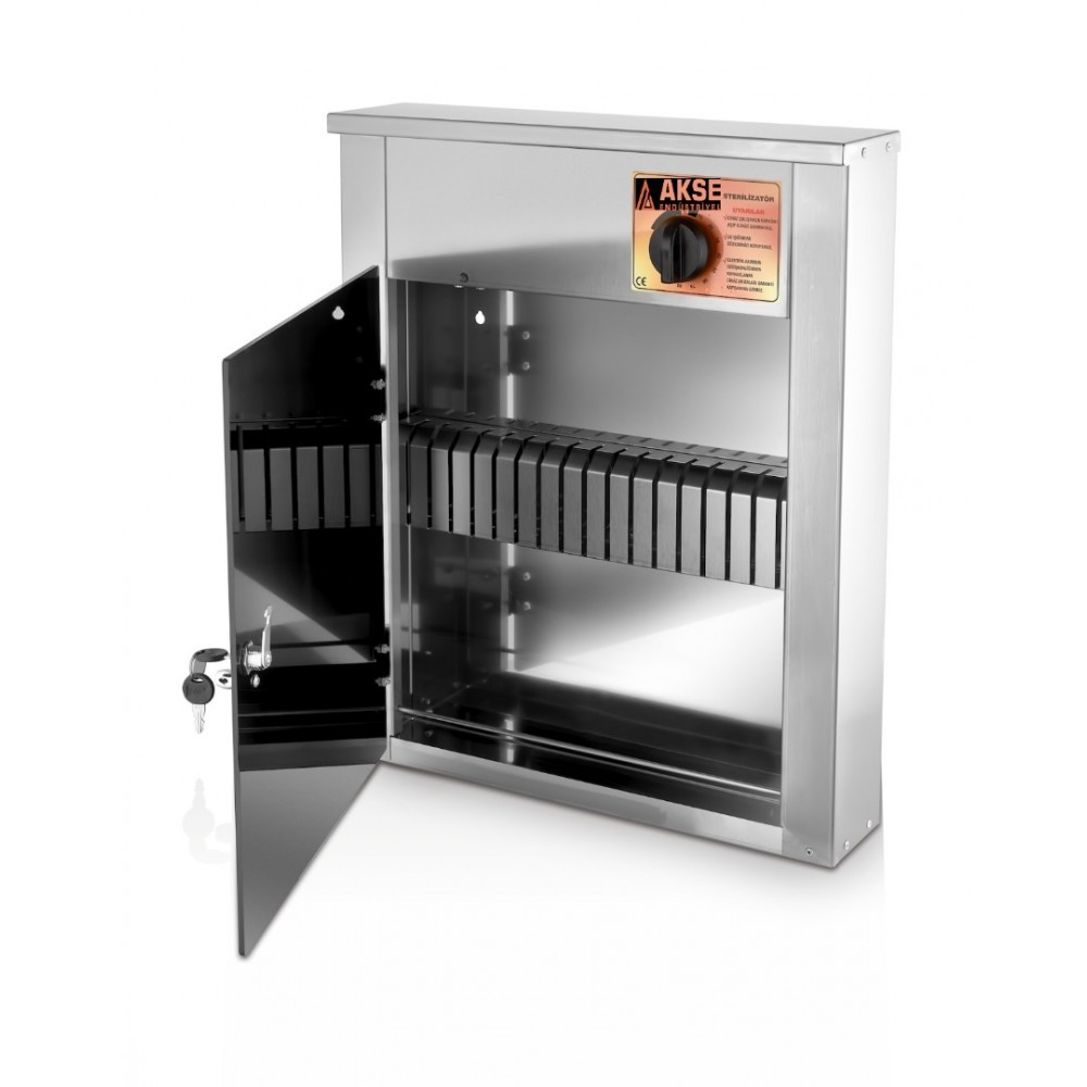Akse Bıçak Dolabı Bıçak Sterilizatör Dolabı 19 Bıçaklık