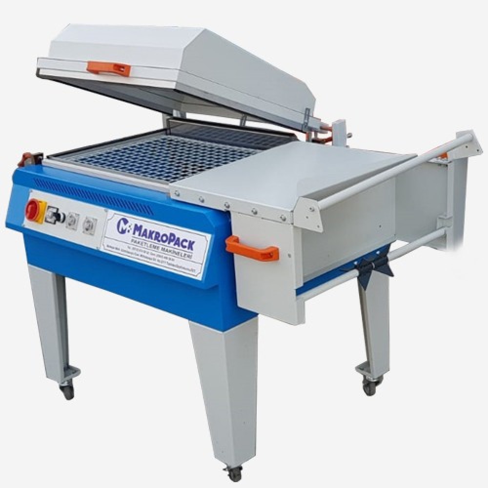 Makropack Manuel Kapaklı Shrink Makinesi 50-60 cm
