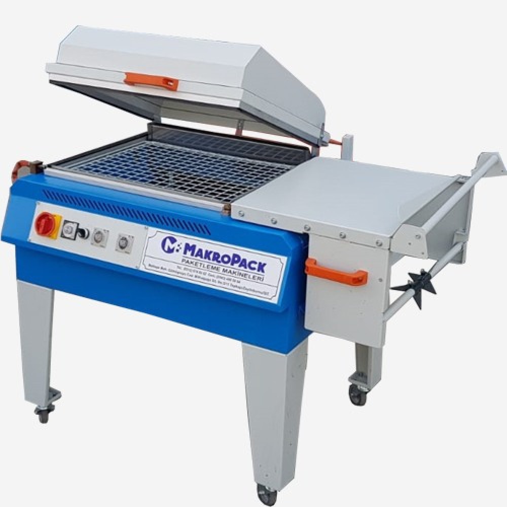 Makropack Manuel Kapaklı Shrink Makinesi 50-60 cm