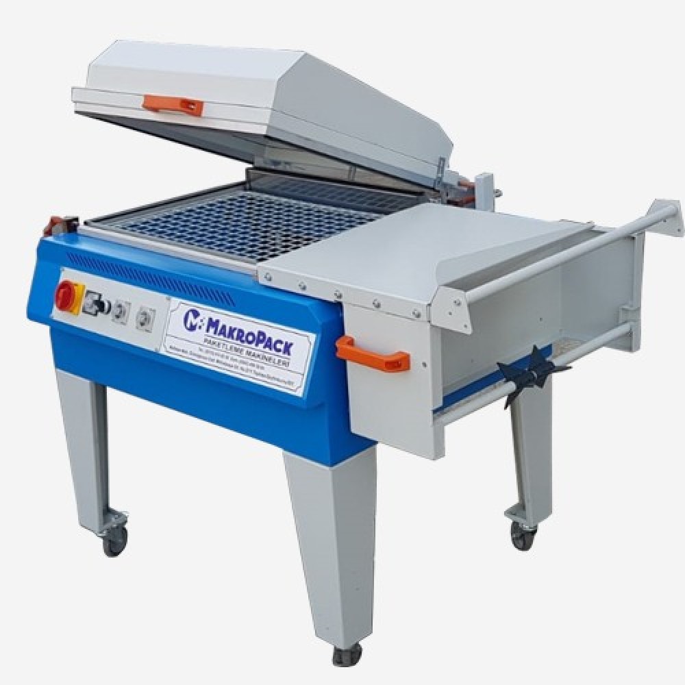 Makropack Manuel Kapaklı Shrink Makinesi 50-60 cm