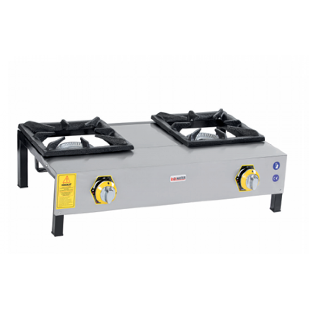 İnoxMaster 2 li Lokanta Ocağı Lpg li