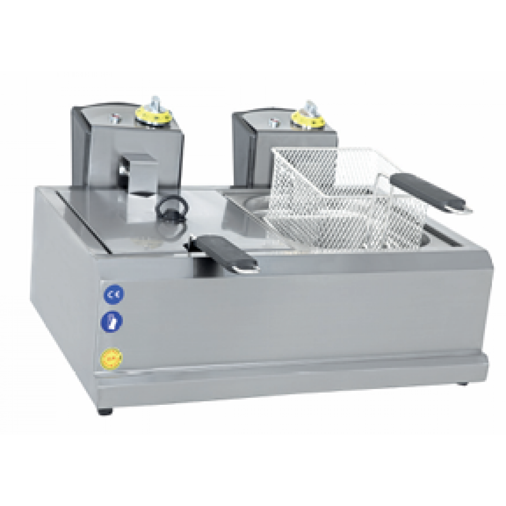 Elektrikli Fritöz 5+5 Litre