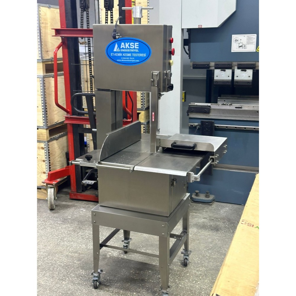 2.EL Akse Kemik Kesme Makinesi Mezbaha Tipi Büyükbaş Hayvan Kemik Kesme Makinası