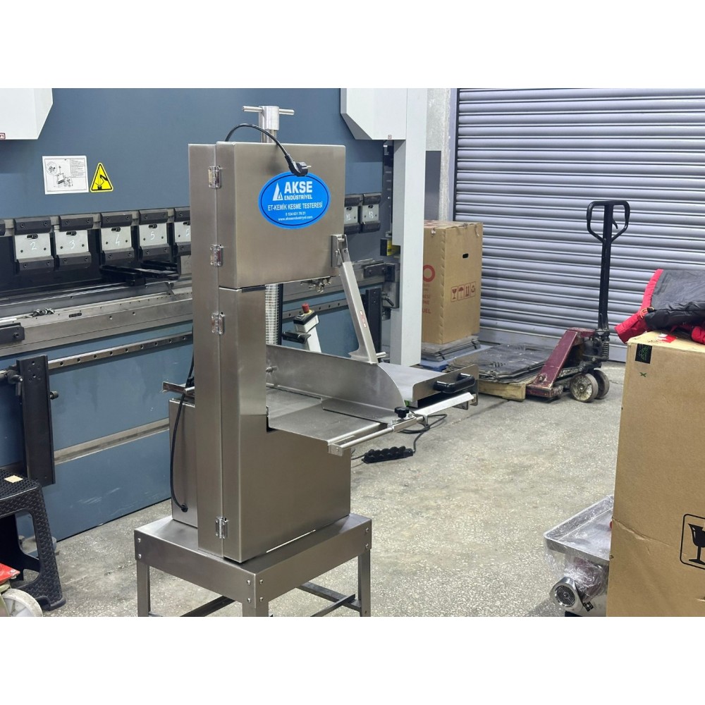 2.EL Akse Kemik Kesme Makinesi Mezbaha Tipi Büyükbaş Hayvan Kemik Kesme Makinası