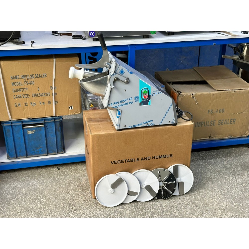 Bosfor 7 Bıcaklı sebze Doğrama Makinesi Rendeleme Patates Dilimleme Makinesi