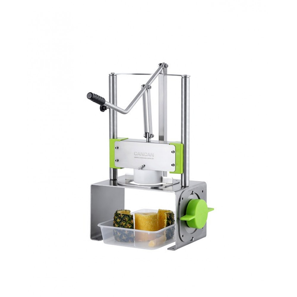 CanCan Ananas Soyma Makinesi Standlı