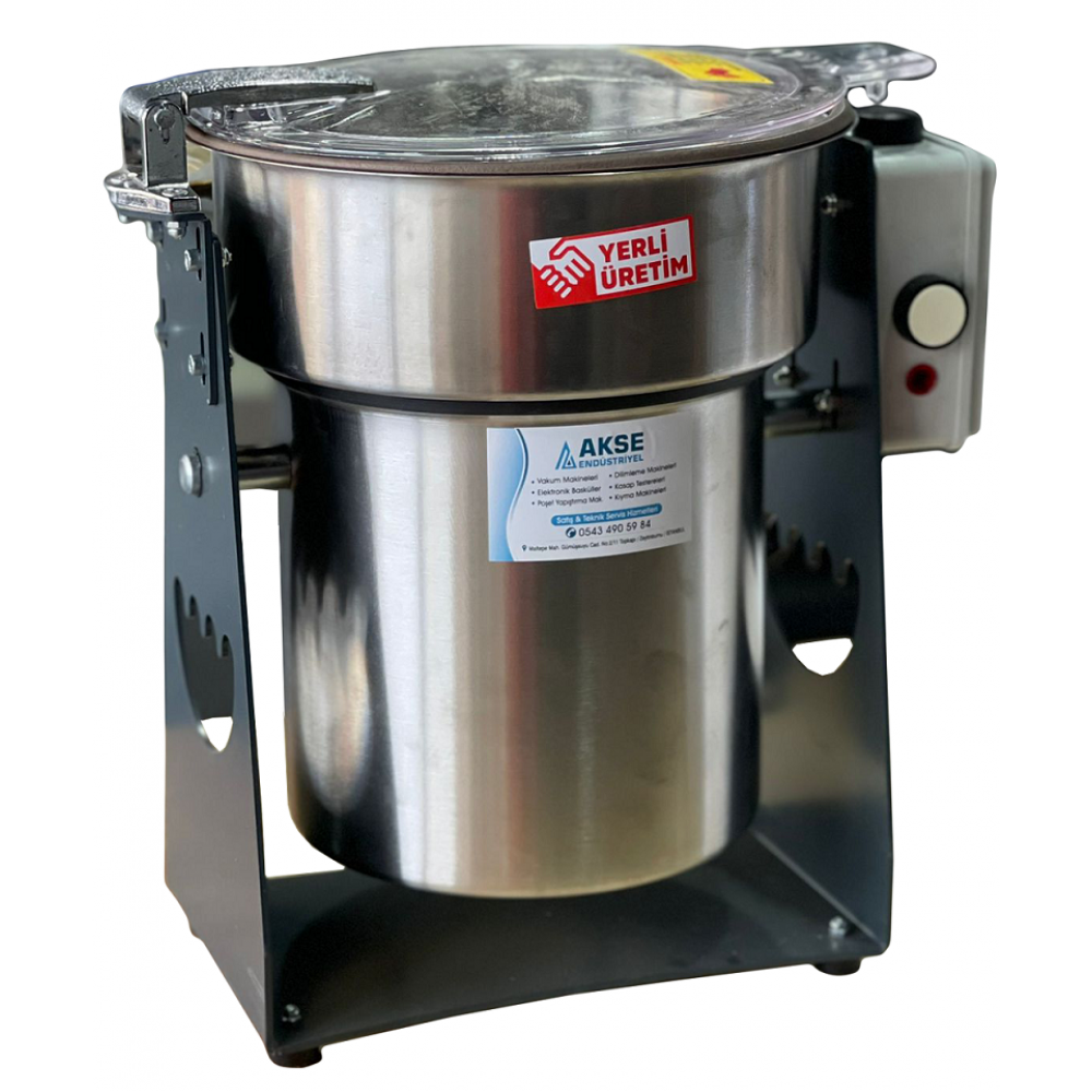 Akse Salep Öğütme Makinesi Salep Değirmeni 1500 Gr 28000 Devir