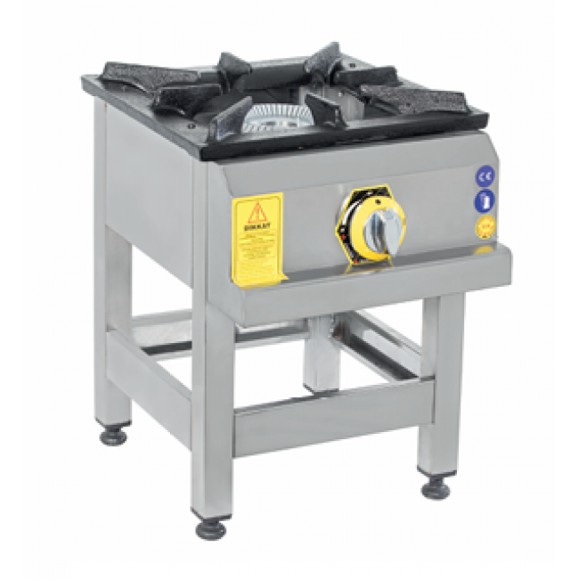 İnoxmaster Doğalgazlı Tek Yanışlı Yer Ocağı 40x50x50 Cm