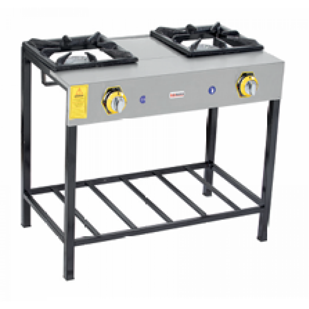 İnoxMaster İkili Lokanta Ocağı Yüksek Ayalı Doğalgazlı