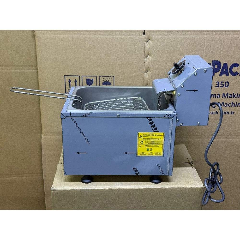 Akse Elektrikli Fritöz 8 Litre 220 V