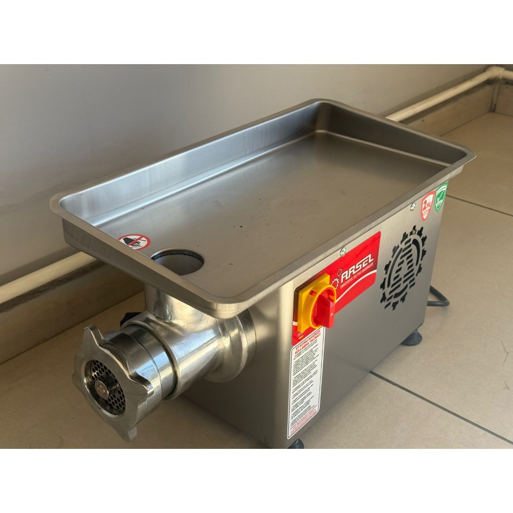 Arsel 12 No Kıyma Makinesi İleri Geri Sarma 0,75 Kw 220 V