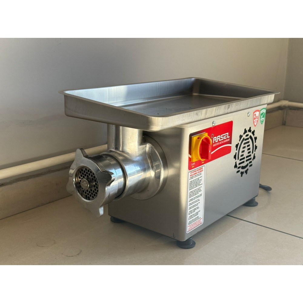 Arsel 12 No Kıyma Makinesi İleri Geri Sarma 0,75 Kw 220 V
