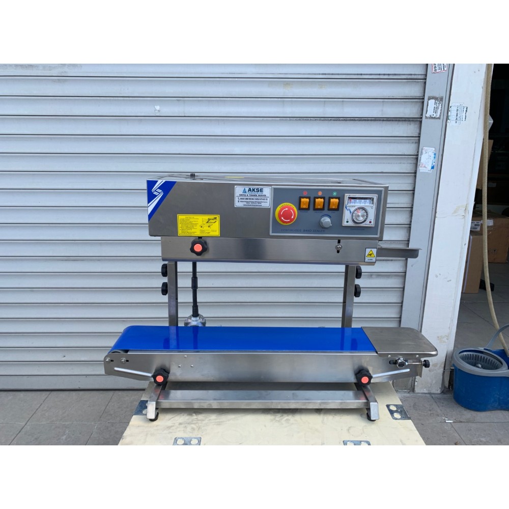 Lavion Otomatik Dikey Poşet Ağzı Kapatma Makinesi - Konveyörlü Poşet Ağzı Yapıştırma Makinesi FRB 770II