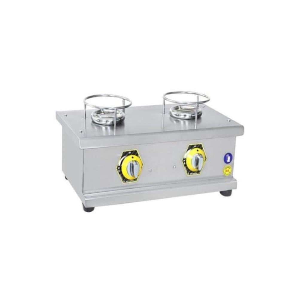 İnoxmaster 2 Li Künefe Ocağı Gazlı ve Lpg Li 50x25x18 Cm