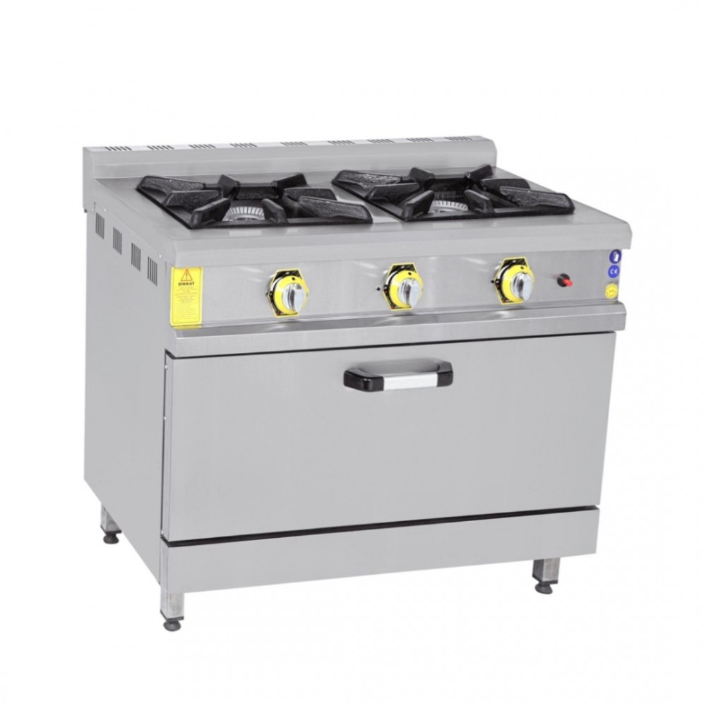 İnoxmaster 2 Li Kuzine Gazlı ve Lpg Li 100x60x85 Cm