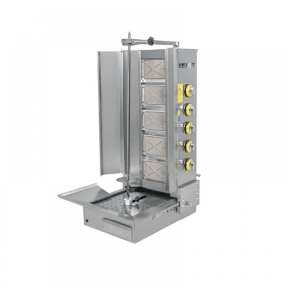 İnoxmaster 5 Li Alttan Motorlu Döner Ocağı 50x65x110 Cm