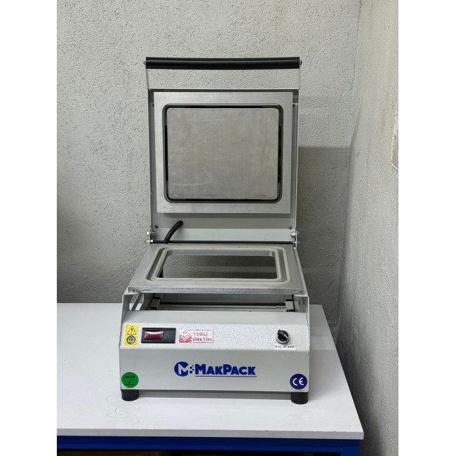 MakPack 325x265 Cm Küvet Tabak Kapatma Makinesi 5Kg Kase Kapatma