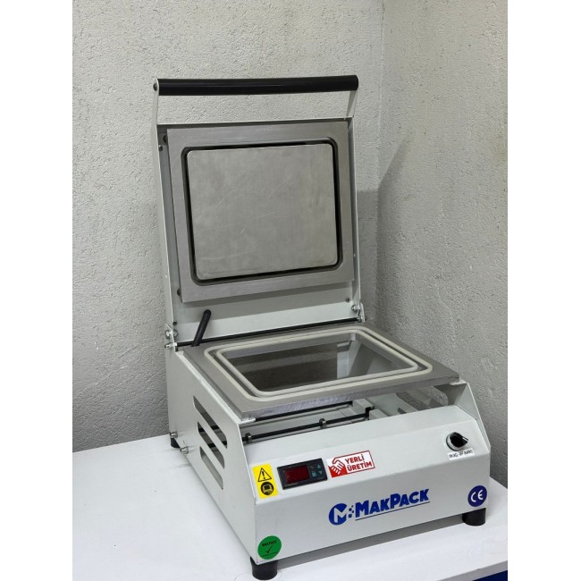 MakPack 325x265 Cm Küvet Tabak Kapatma Makinesi 5Kg Kase Kapatma