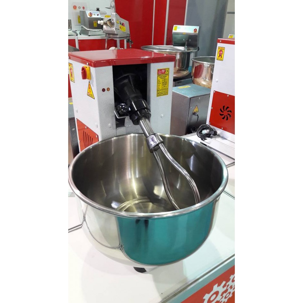 Dev Mikser 25 Kg Un 30 Kg Hamur Yoğurma Makinesi Devirmeli Çıkarılabilir Kazan 220 V