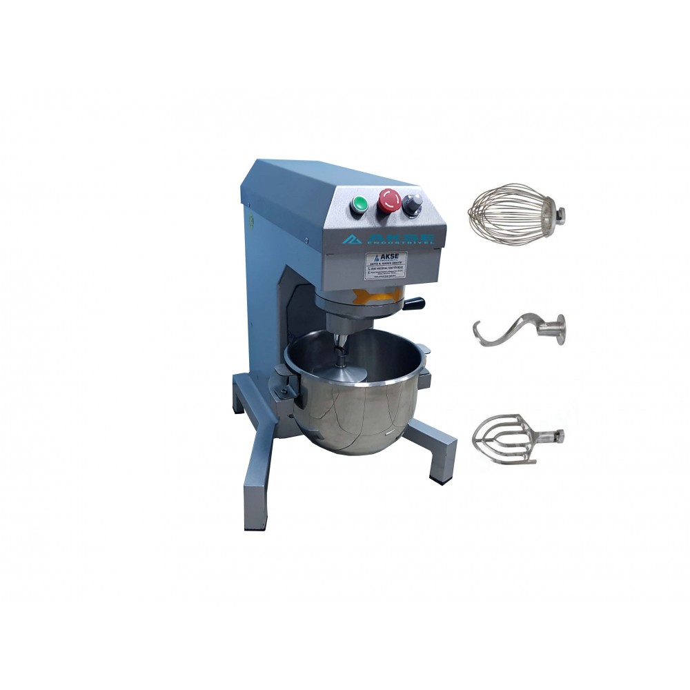 Planet Mikser Pasta Hamur Mikseri Hız Kontrollü - 10 litre