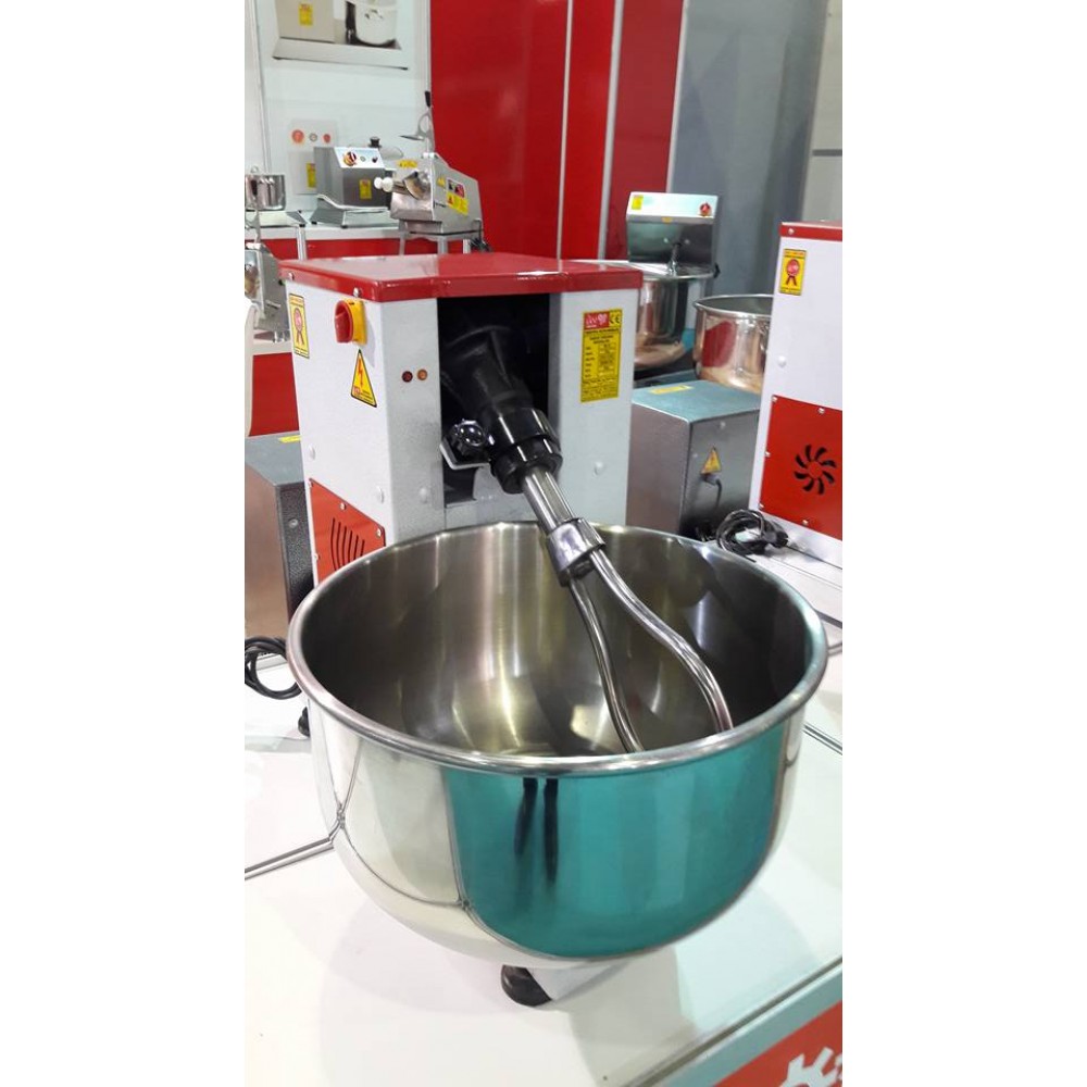 Dev Mikser 25 Kg Un 30 Kg Hamur Yoğurma Makinesi Devirmeli Çıkarılabilir Kazan 220 V